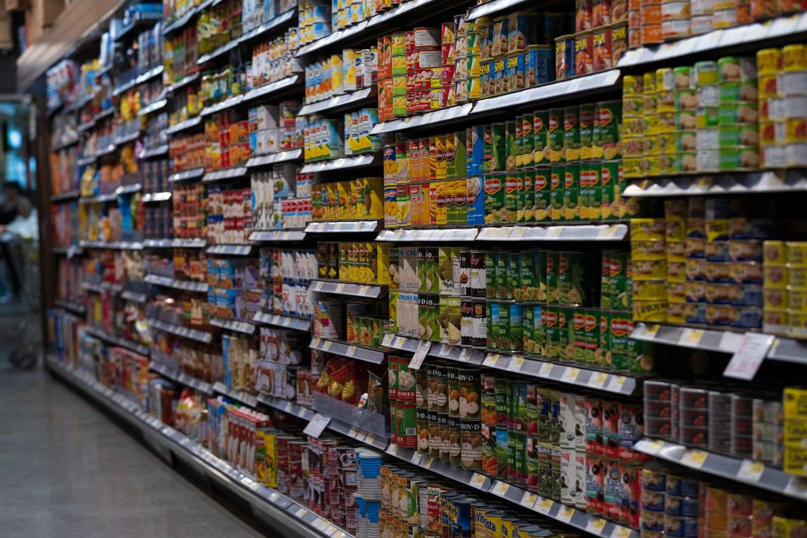 Well stocked aisles at our wholesale cash & carry